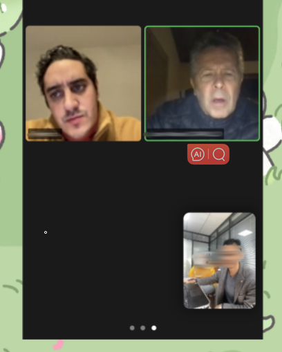 墨西哥客戶和盛懷外貿(mào)銷售人員的視頻溝通